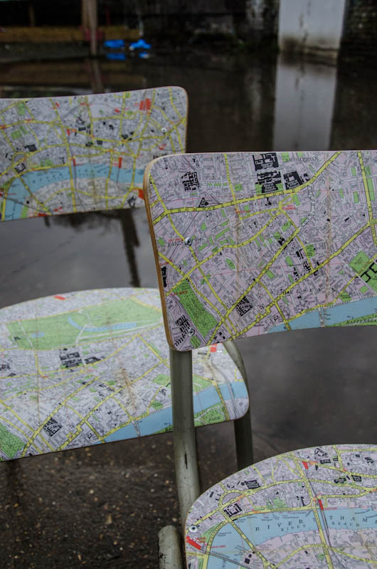 London Map Chair 1