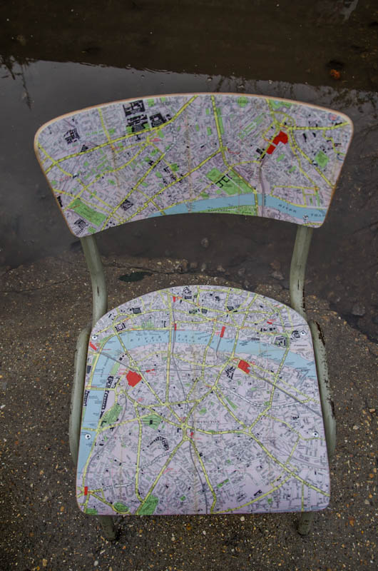 London Map Chair 5